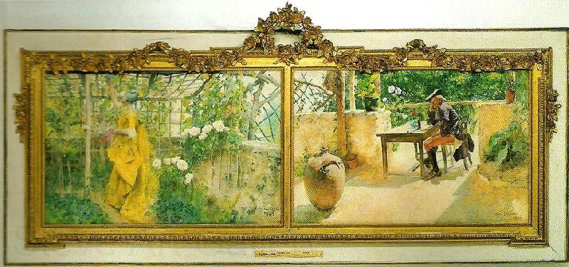 Carl Larsson vinet Spain oil painting art
